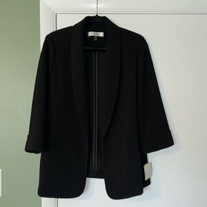 Kasper black blazer, M